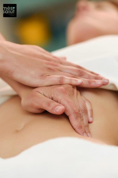 Desbloqueo abdominal con Malax en Barcelona