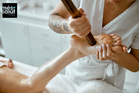 Reflexología con Maderoterapia en Barcelona