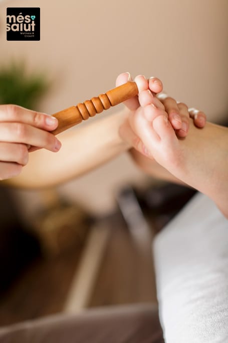 Reflexología con Maderoterapia en Barcelona